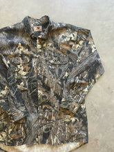 Load image into Gallery viewer, Vintage Mossy Oak Breakup Camo Button Up Shirt (XL)