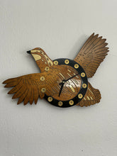 Load image into Gallery viewer, Vintage Wooden Shotgun Shell Quail clock