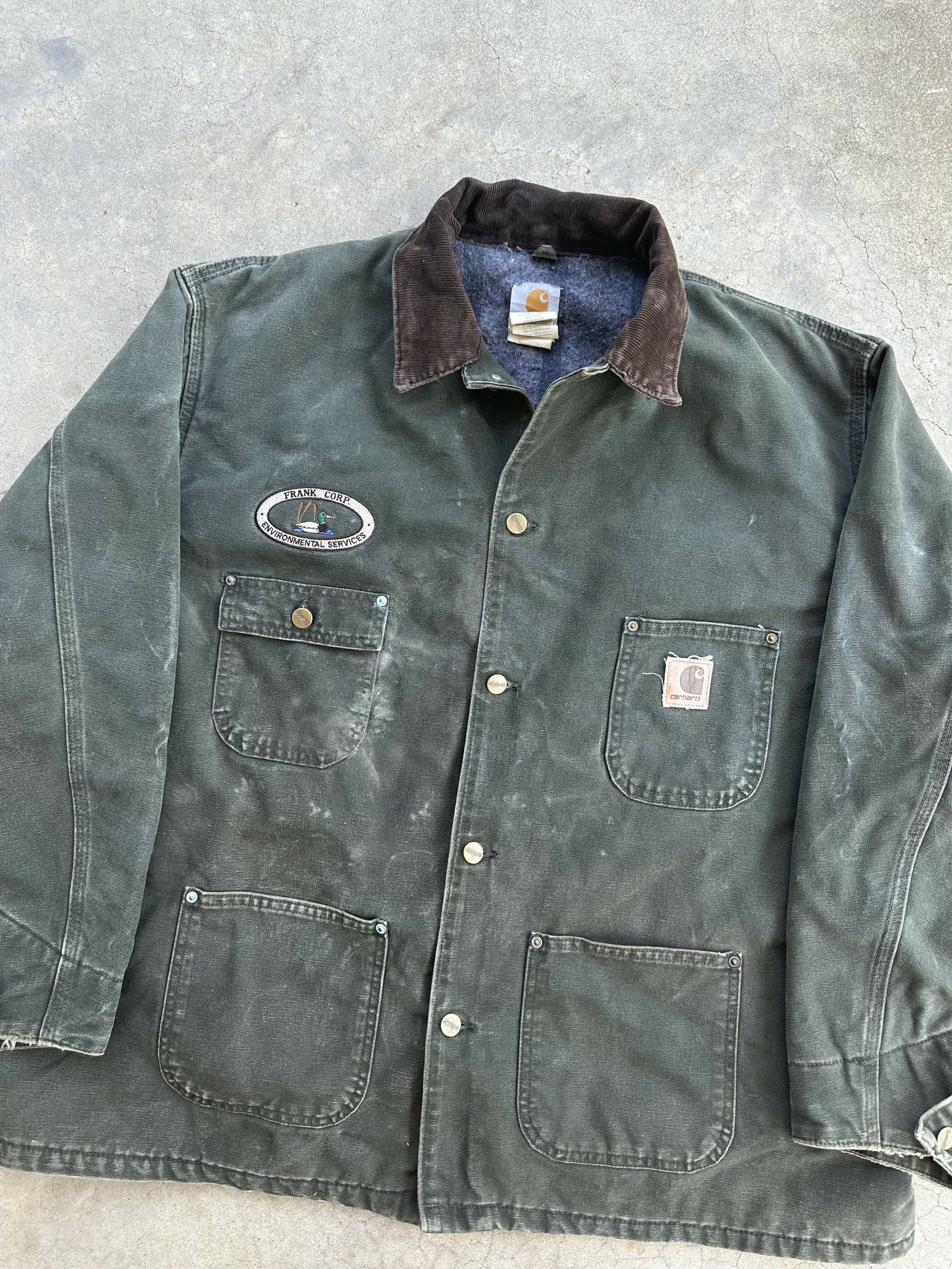 Vintage carhartt chore coat sales