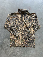 Load image into Gallery viewer, Vintage Mossy Oak Shadow Grass Camo Mock Neck Shirt (M)