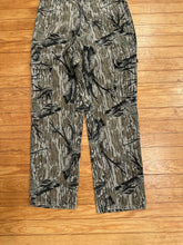 Load image into Gallery viewer, Vintage MossyOak Treestand Camo Adjustable Waist Pants (30-34x31)