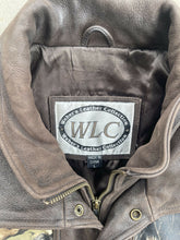 Load image into Gallery viewer, Vintage MossyOak Breakup Camo Leather Jacket (L)