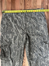 Load image into Gallery viewer, Mossy oak bottomland camo hunting pants made in USA vintage 80s 90s men’s size XL Tall
