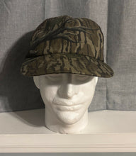 Load image into Gallery viewer, Vintage Mossy Oak Treestand Unstructured Trucker Hat USA