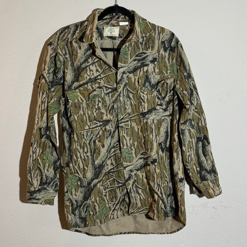 90’s Mossy Oak Treestand Chamois Shirt (M) 🇺🇸