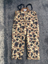 Load image into Gallery viewer, Columbia Old School Camo Insulated Bibs (XXL)