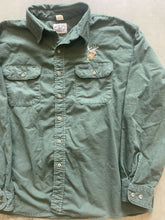 Load image into Gallery viewer, Vintage Ruddy Duck Deer Embroidered Chamois Shirt (2XL)