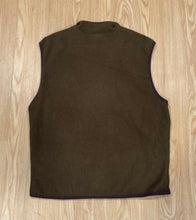 Load image into Gallery viewer, Vintage Remington Brown Fleece Vest Large