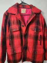 Load image into Gallery viewer, Vintage Johnson Woolen Mills Buffalo Plaid Jacket Size 38