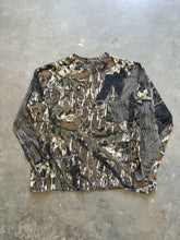 Load image into Gallery viewer, Vintage Mossy Oak Gen 1 Breakup Camo Long Sleeve Shirt (XL)