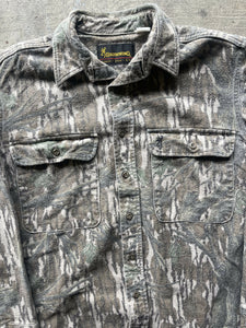 Vintage Browning MossyOak Treestand Camo Chamois (M)