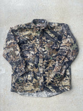Load image into Gallery viewer, Vintage Mossy Oak Forest Floor Camo Chamois Shirt (L)