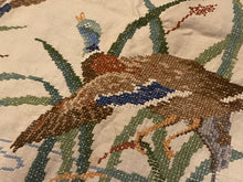 Load image into Gallery viewer, Handmade Mallard Cross Stitch (27.5”x35”)