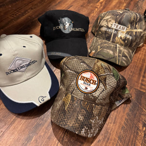 Ducks Unlimited Busch Beer Hat Lot