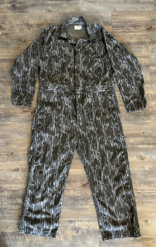90's Mossy Oak Coveralls Non-Insulated Original Bottomland size L