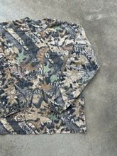 Load image into Gallery viewer, Vintage MossyOak Forest Floor Camo Long Sleeve Shirt (XL)