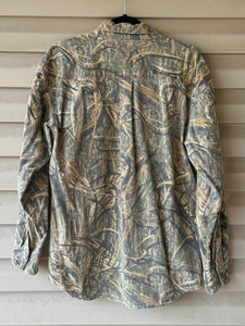 00’s Mossy Oak Shadowgrass Chamois Shirt (M)