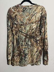 10’s Mossy Oak Duck Blind Pocket Shirt (M)