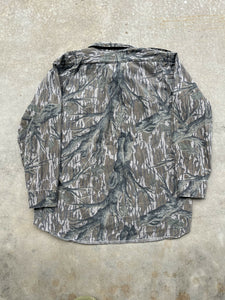 90’s Mossy Oak Treestand Camo Button-Up Shirt (L) 🇺🇸