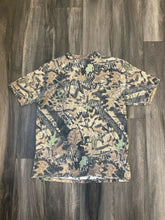 Load image into Gallery viewer, Vintage Mossy Oak Forest Floor Camo Henley Shirt (XL)