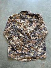 Load image into Gallery viewer, Vintage Distressed Mossy Oak Forest Floor Camo Chamois (L)