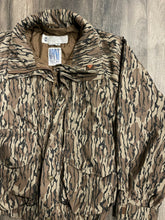 Load image into Gallery viewer, Vintage Columbia Mossy Oak Original Bottomland Camo Wader Jacket (S)