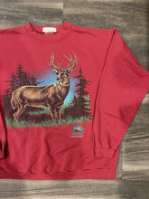 Load image into Gallery viewer, Vintage National Wildlife Federation Deer Crewneck (L)