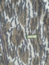 Load image into Gallery viewer, Vintage MossyOak Original Bottomland Camo Fleece Zip-Up Jacket (XL)