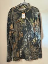 Load image into Gallery viewer, 00’s Mossy Oak Breakup Mock Turtleneck Shirt (L)