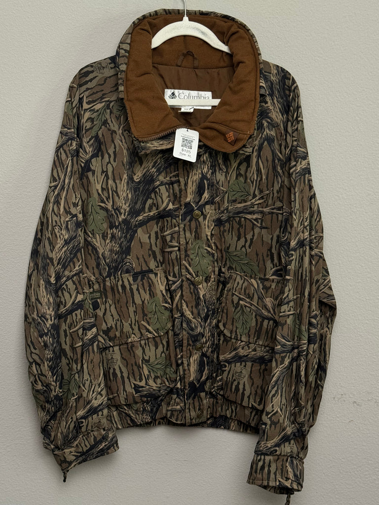 ウェア Columbia Mossy Oak 00's Columbia Mossy Oak Treestand Omni-Tech Jacket (XL) – Camoretro