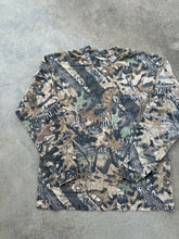 Load image into Gallery viewer, Vintage MossyOak Forest Floor Camo Long Sleeve Shirt (XL)