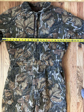 Load image into Gallery viewer, Mossy Oak Vintage 80’s Fall Foliage quilted lined thick insulated hunting Coveralls men’s Large made in USA