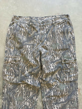 Load image into Gallery viewer, Vintage Mossy Oak Treestand Camo Adjustable Waist Pants (L)