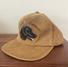 Load image into Gallery viewer, Ducks Unlimited Corduroy Black Lab Snapback Hat