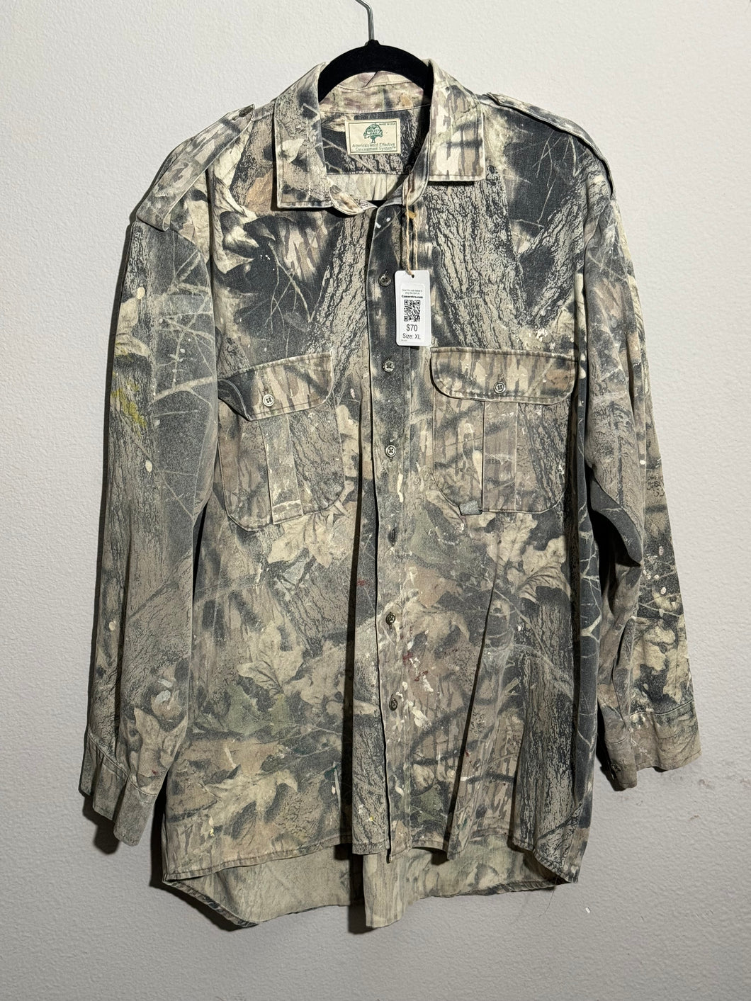 90’s Mossy Oak Break Up Shirt (XL) 🇺🇸