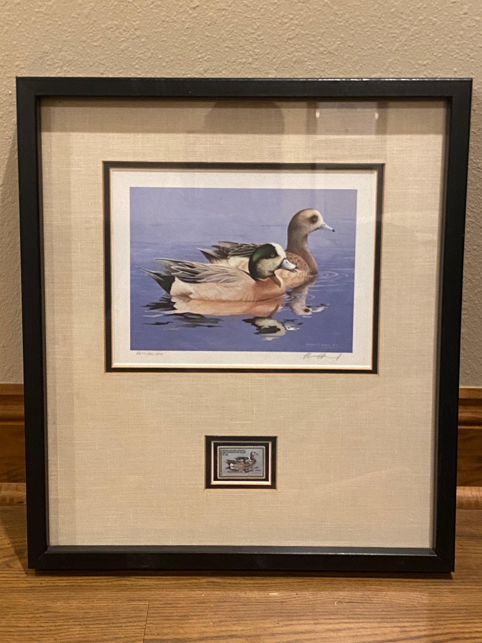 Federal Arkansas Duck Stamp Print Collection Signed and Numbered in Matching Frames 1980 1986