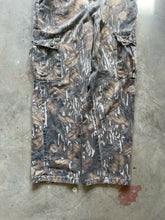 Load image into Gallery viewer, Vintage Mossy Oak Fall Foliage Camo Adjustable Waist Pants (L)