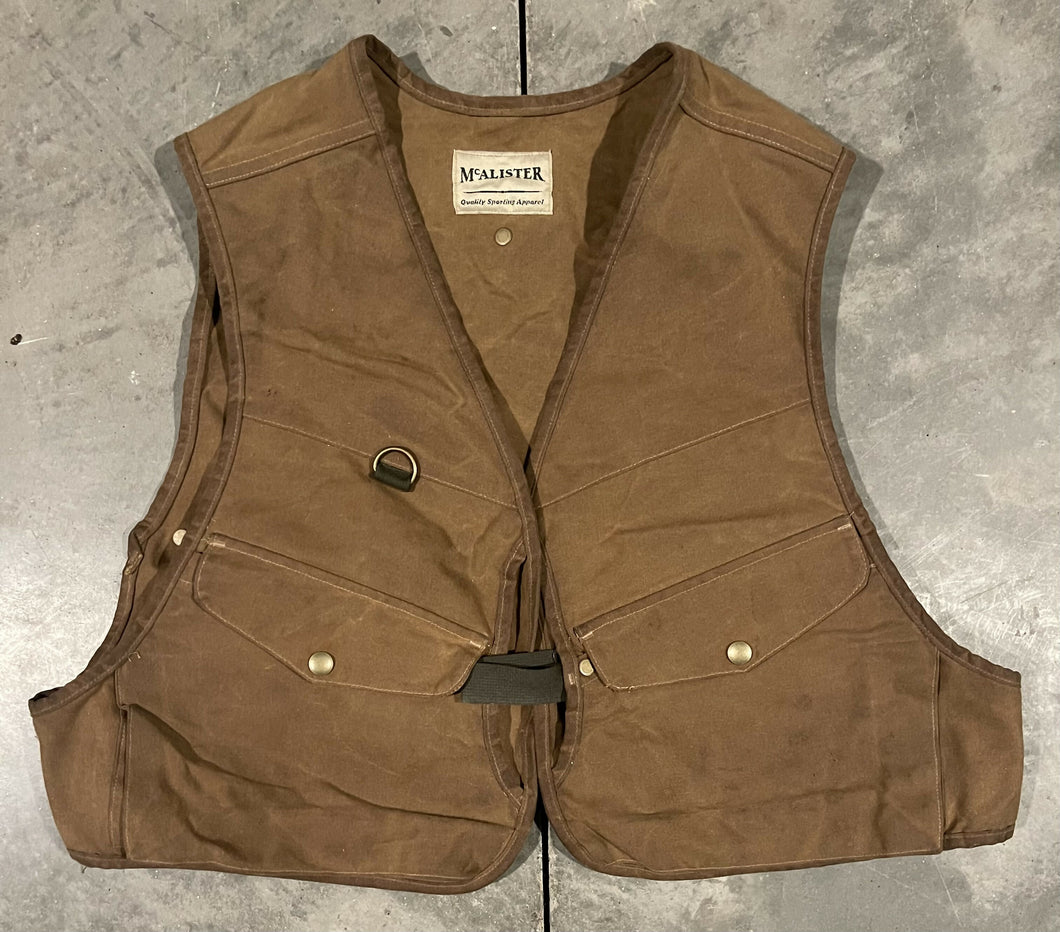 90’s McAlister Waxed Canvas Shooting Vest 🇺🇸