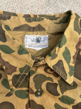 Load image into Gallery viewer, Vintage 80’s Duck Camo Button Up Shirt (M)