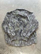 Load image into Gallery viewer, Vintage Faded/Distressed Trebark Camo Chamois Shirt (XL)