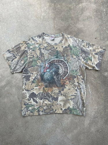 Vintage Tealtree Advantage Turkey Graphic Tee (L/XL)