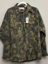 Load image into Gallery viewer, 00’s Gander Mtn Quiet + Kelly Kamo Shirt and Pants (XL)