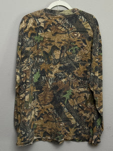 00’s Mossy Oak Forrest Floor Pocket Shirt (XXL)