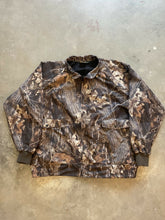 Load image into Gallery viewer, Vintage Mossy Oak Breakup Camo Zip-Up Jacket (2XL)