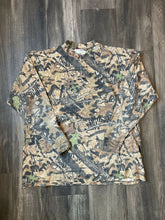 Load image into Gallery viewer, Vintage Mossy Oak Forest Floor Camo Henley Shirt (2XL)