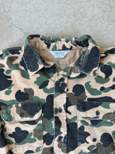 Load image into Gallery viewer, 90’s Five Brother Duck Camo Chamois Button Up Shirt (L/XL) 🇺🇸