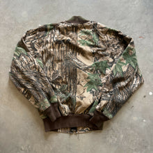 Load image into Gallery viewer, Vintage Duxbak Realtree Camo Bomber Jacket (M)