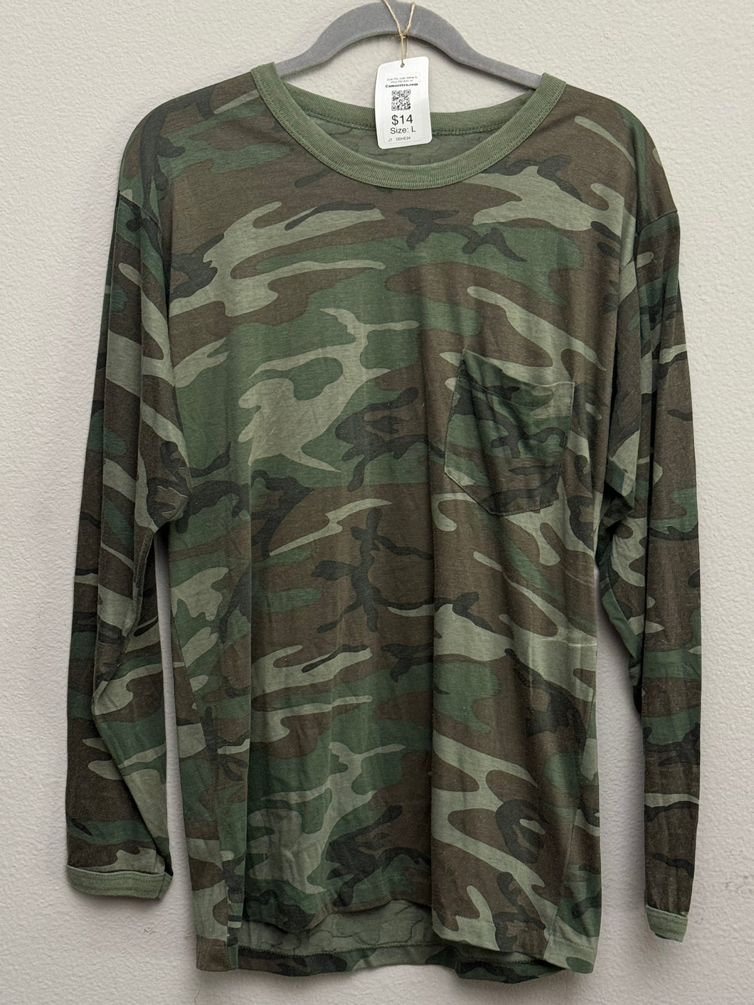 90’s Camo Shirt (L)