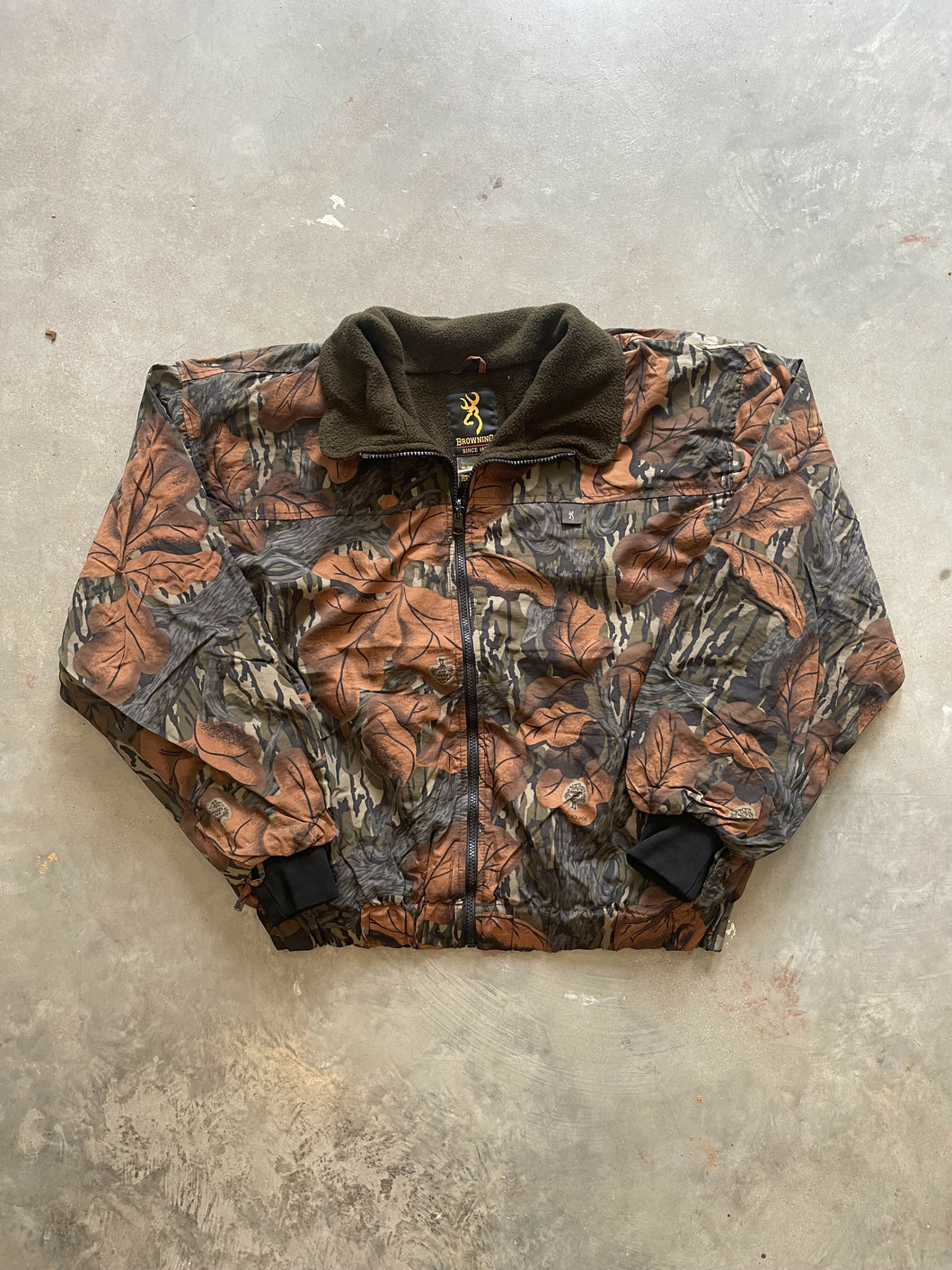 Vintage Browning Mossy Oak Fall Foliage Camo Jacket (L) – Camoretro