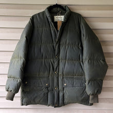 Load image into Gallery viewer, 90’s McAlister Waxed Down Jacket (L)